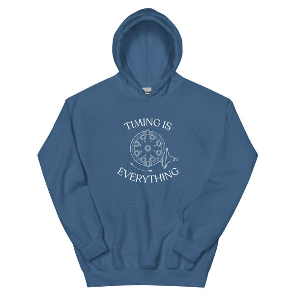 Timing is Everything Hoodie (White Logo) - Image 6