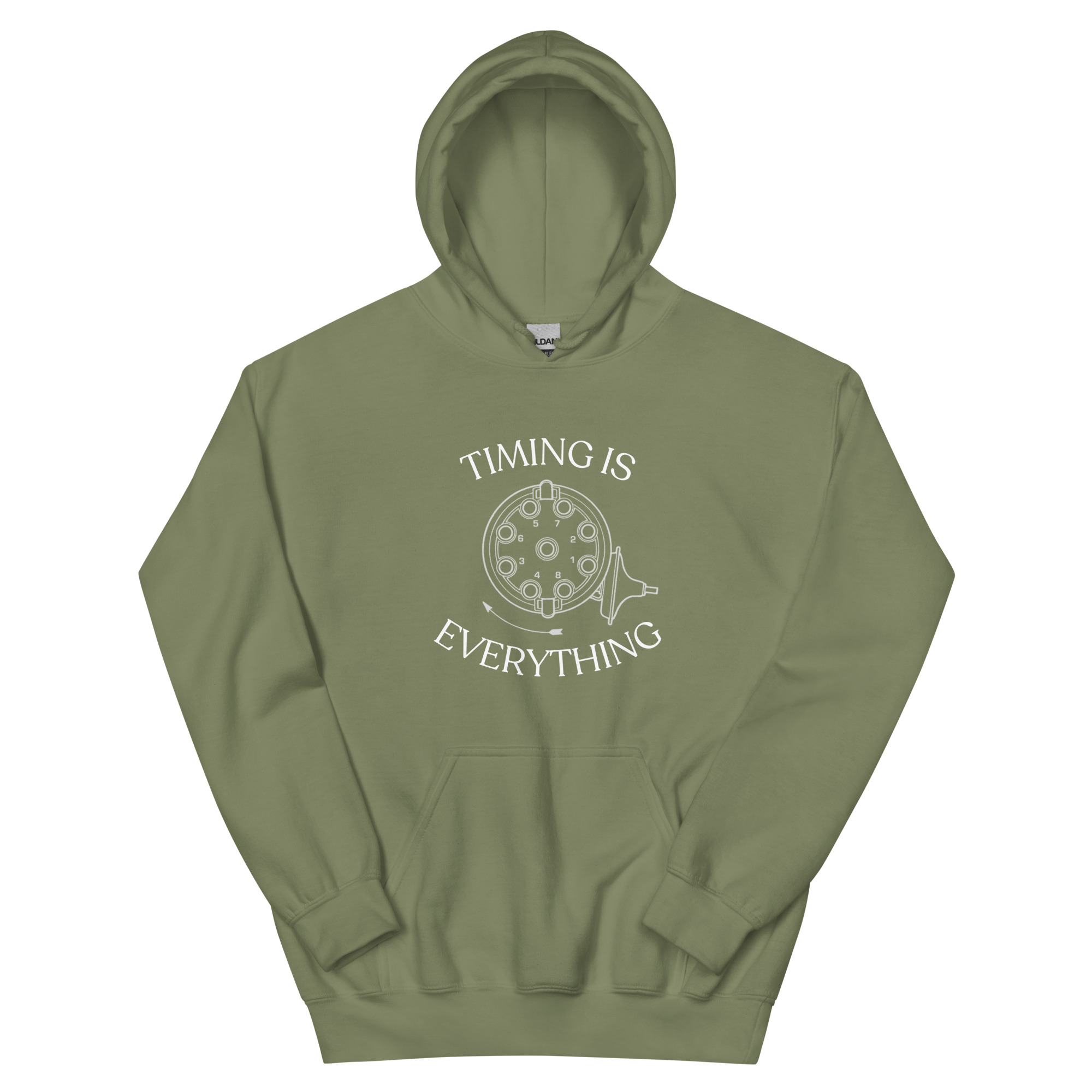Timing is Everything Hoodie (White Logo) - Image 8