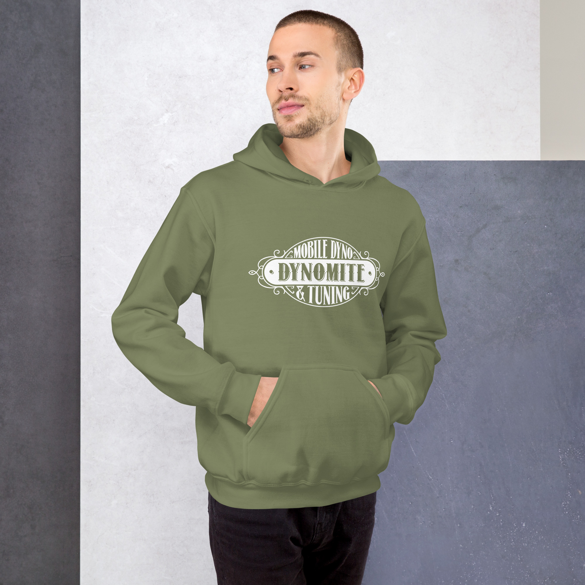 Vintage Dynomite Express Hoodie (White Logo) - Image 8