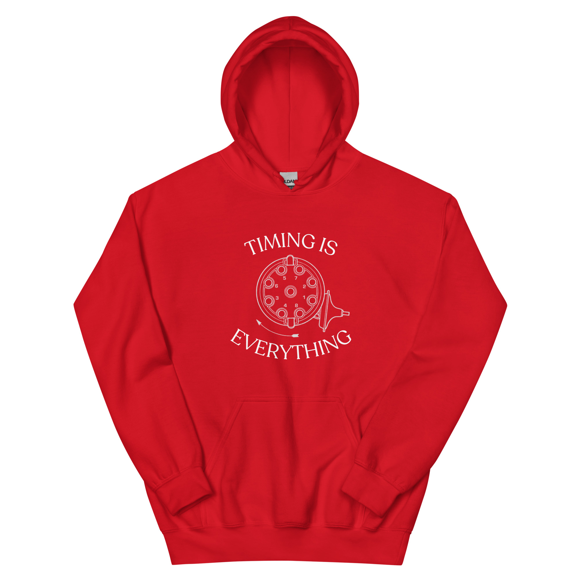 Timing is Everything Hoodie (White Logo) - Image 5