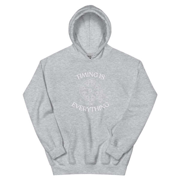 Timing is Everything Hoodie (White Logo) - Image 9