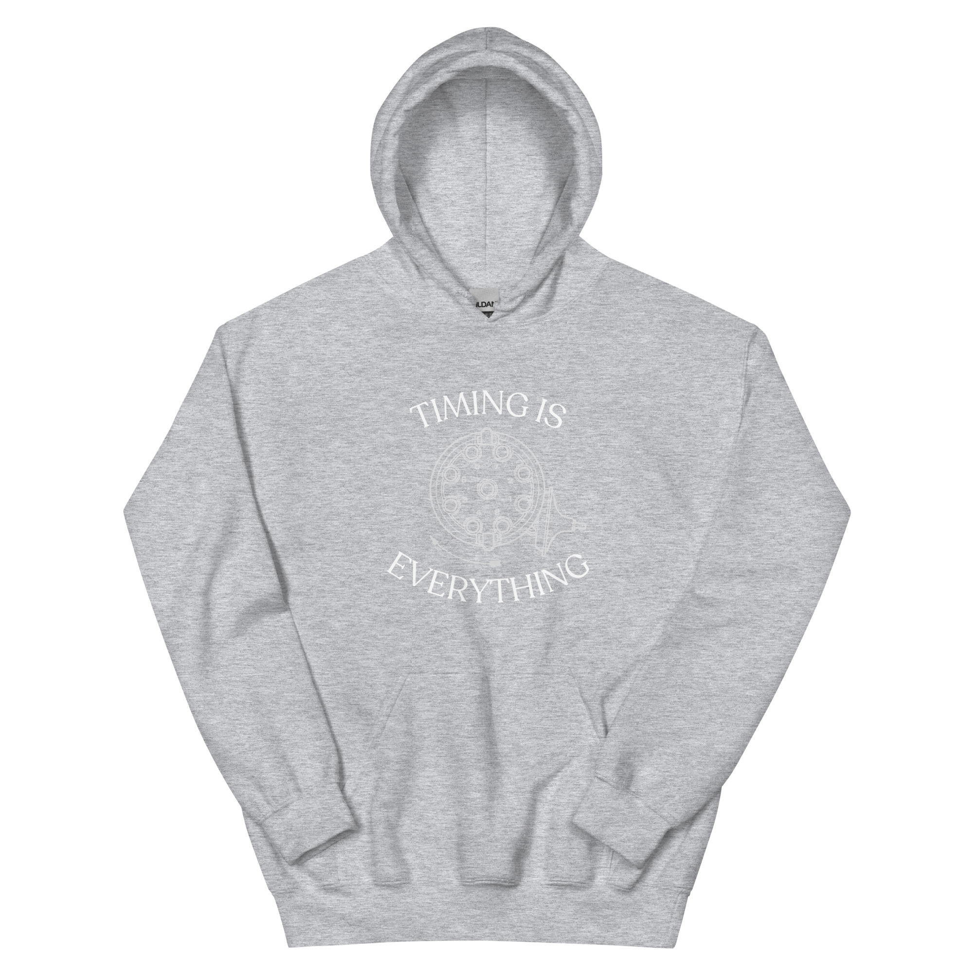 Timing is Everything Hoodie (White Logo) - Image 9