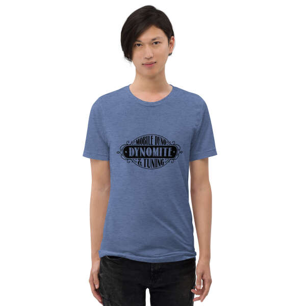 Vintage Dynomite Express Tri Blend T-Shirt (Black Logo) - Image 5