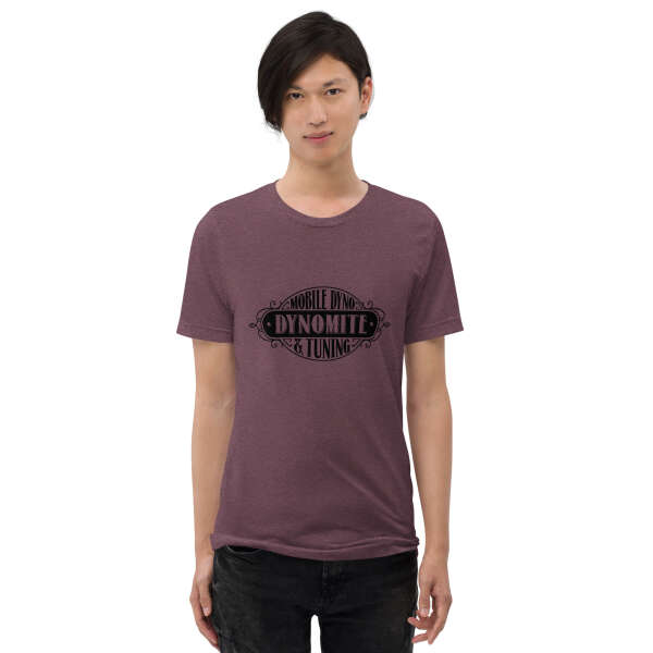 Vintage Dynomite Express Tri Blend T-Shirt (Black Logo) - Image 3
