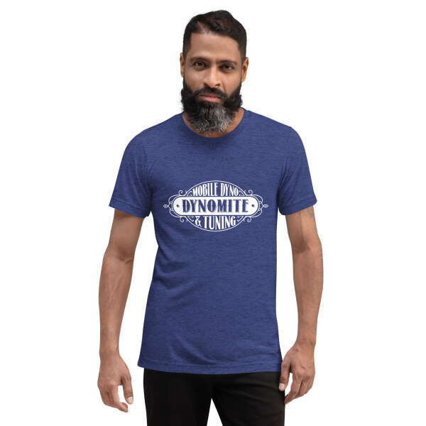 Vintage Dynomite Express Tri Blend T-Shirt (White Logo) - Image 5