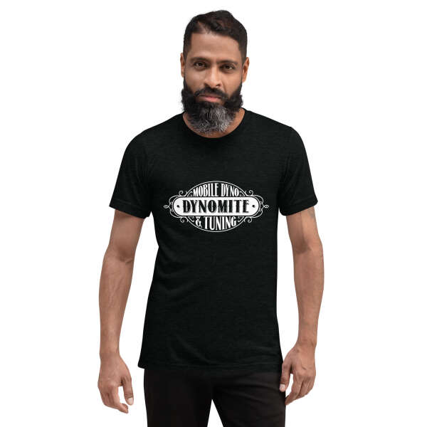 Vintage Dynomite Express Tri Blend T-Shirt (White Logo)