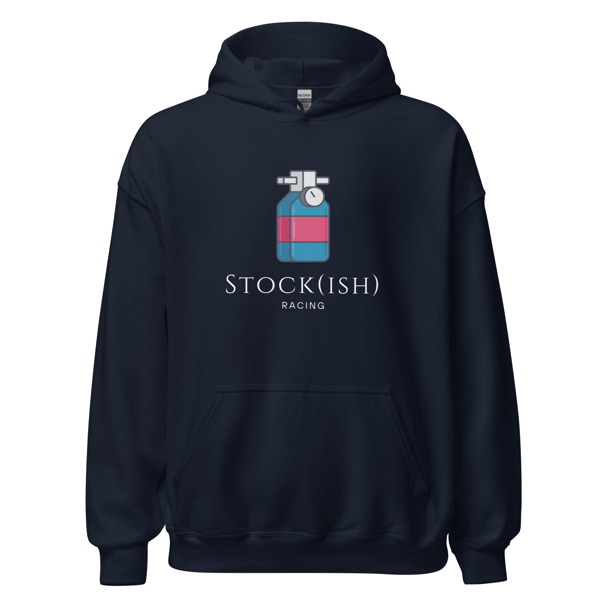 Stock(ish) Racing Hoodie (Dark) - Image 2