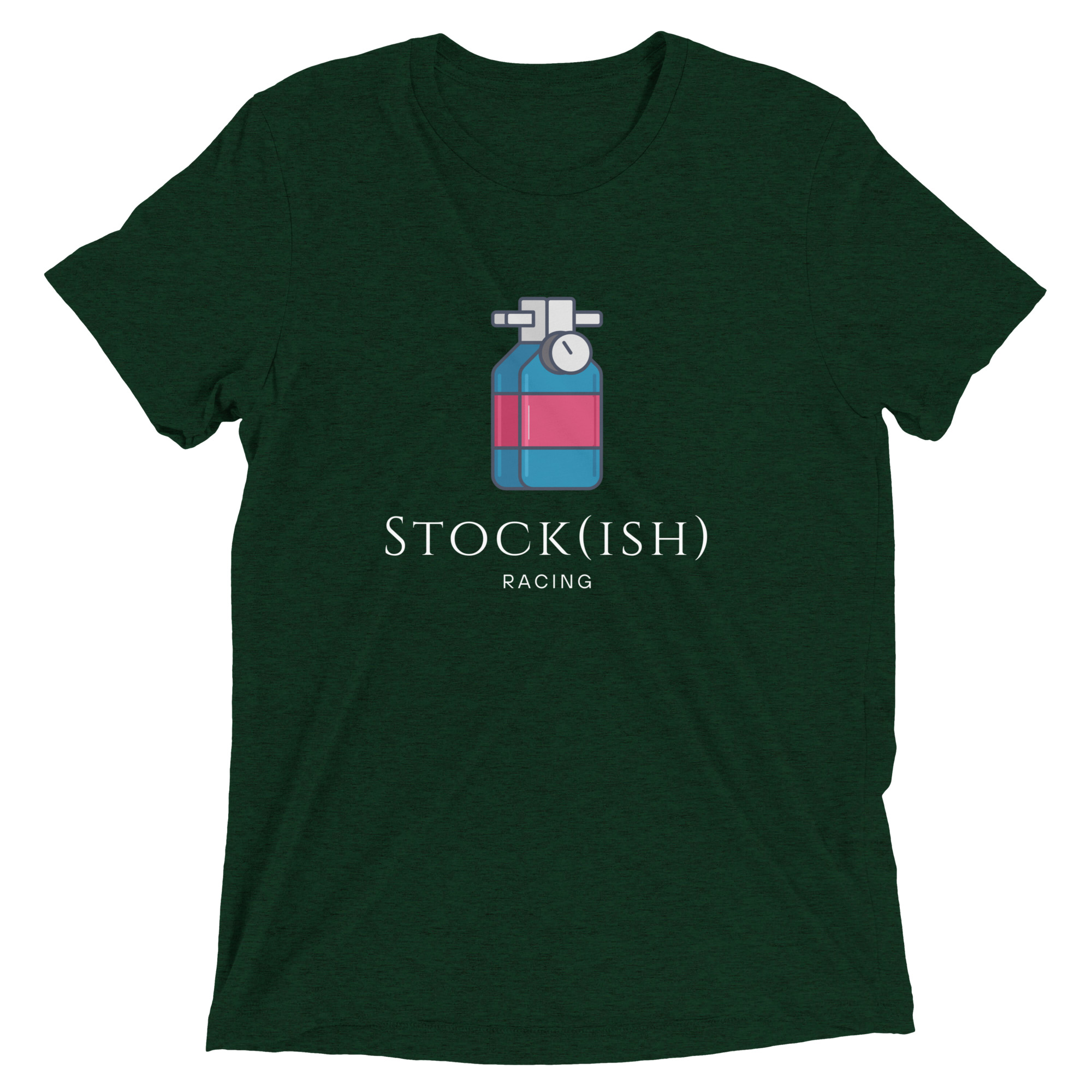 Stock(ish) Racing Tri-Blend T-Shirt (Dark) - Image 3