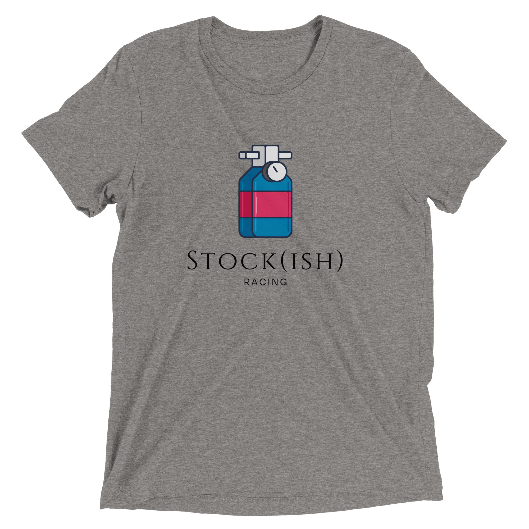 Stock(ish) Racing Tri-Blend T-Shirt (Light) - Image 3