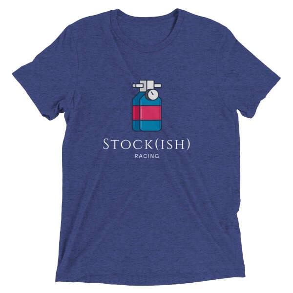 Stock(ish) Racing Tri-Blend T-Shirt (Dark) - Image 5