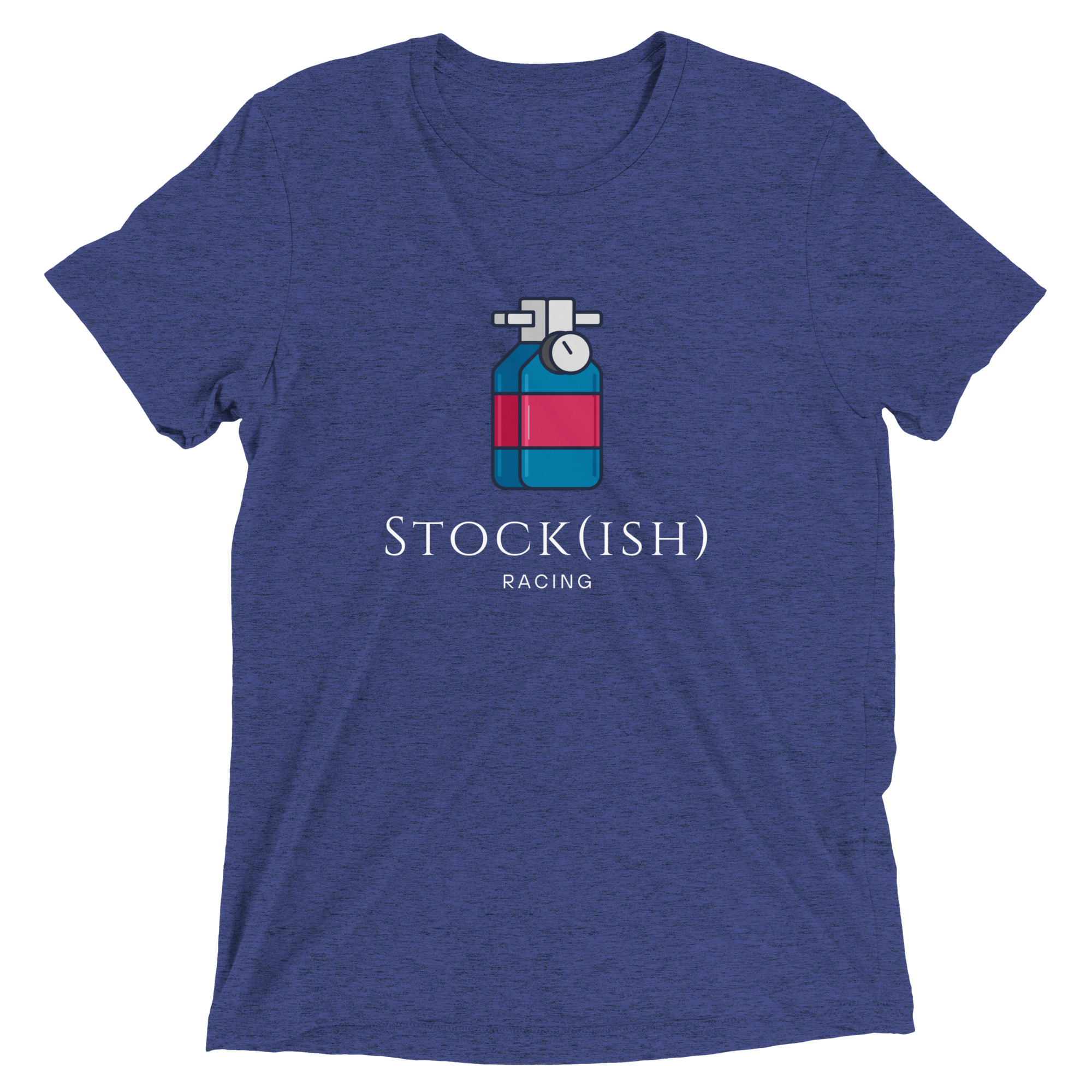 Stock(ish) Racing Tri-Blend T-Shirt (Dark) - Image 5