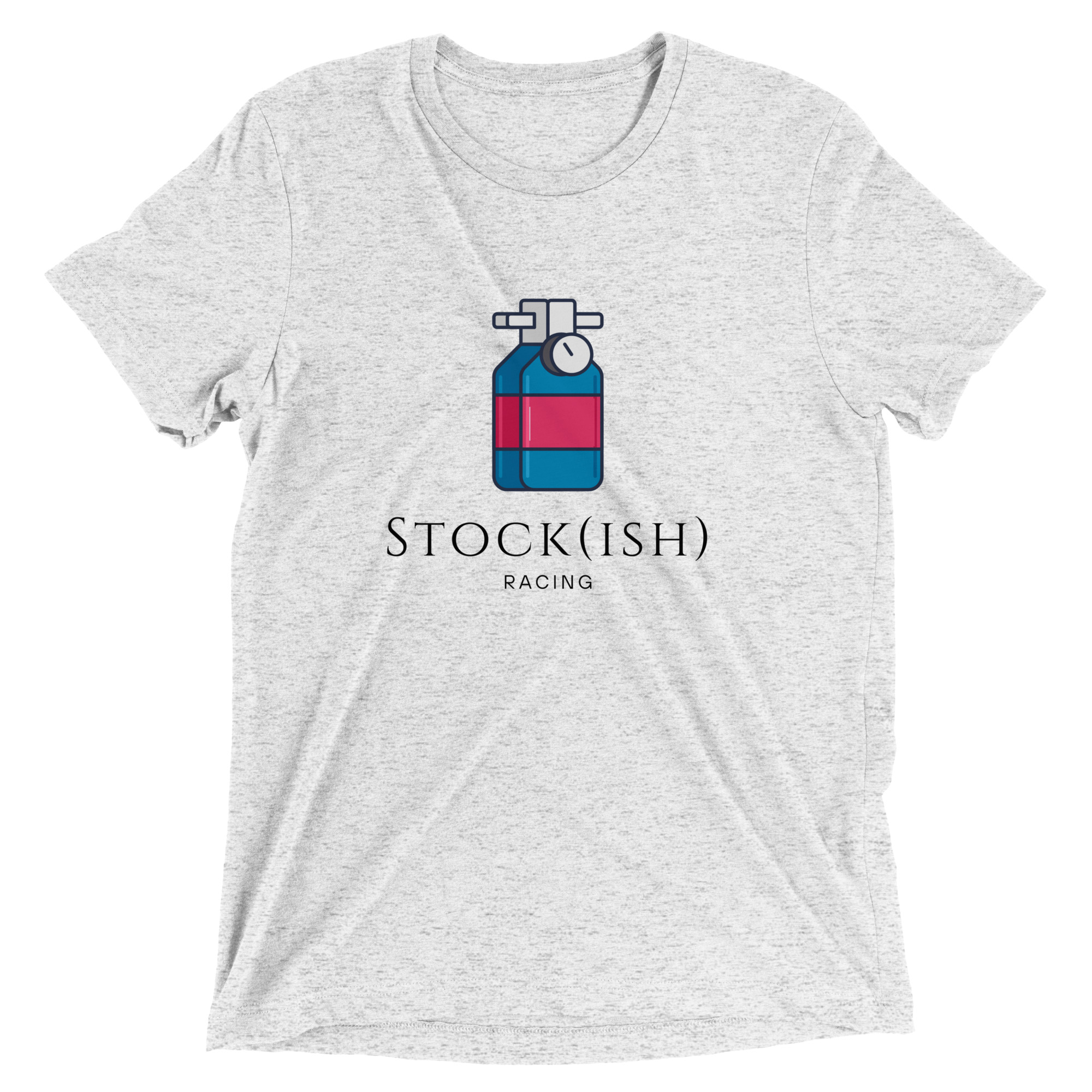 Stock(ish) Racing Tri-Blend T-Shirt (Light) - Image 5